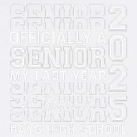 Hays High School A Senior Class Of 2025 Garment-Dyed Sweatshirt