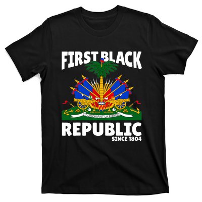 Haiti Heritage Since 1804 Proud Zoe Happy Haitian Flag Day T-Shirt