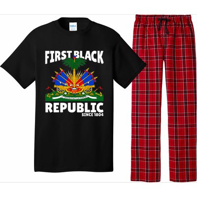 Haiti Heritage Since 1804 Proud Zoe Happy Haitian Flag Day Pajama Set