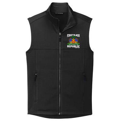 Haiti Heritage Since 1804 Proud Zoe Happy Haitian Flag Day Collective Smooth Fleece Vest