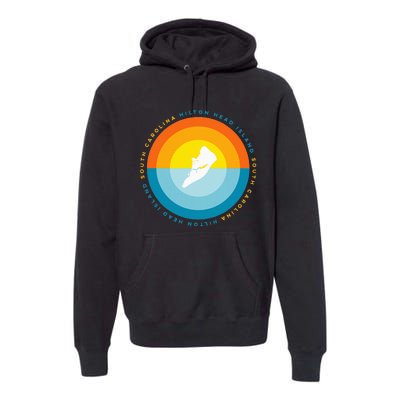 Hilton Head South Carolina Sunset Premium Hoodie