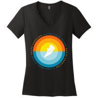 Hilton Head South Carolina Sunset Women's V-Neck T-Shirt