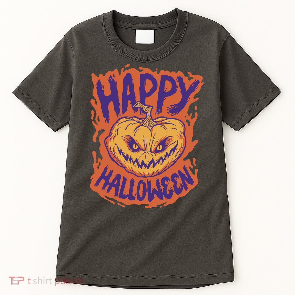 Happy Halloween Spooky Pumpkin Tall T-Shirt