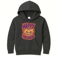 Happy Halloween Spooky Pumpkin Kids Hoodie