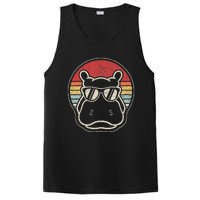 Hippo Hippopotamus Sunglass PosiCharge Competitor Tank