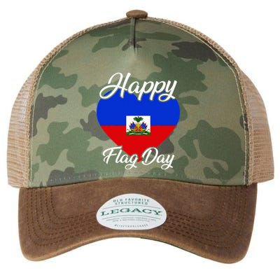 Haiti Heritage Since 1804 Proud Zoe Happy Haitian Flag Day Legacy Tie Dye Trucker Hat