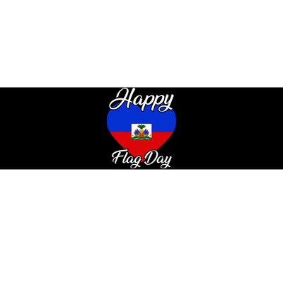 Haiti Heritage Since 1804 Proud Zoe Happy Haitian Flag Day Bumper Sticker