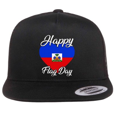 Haiti Heritage Since 1804 Proud Zoe Happy Haitian Flag Day Flatbill Hat