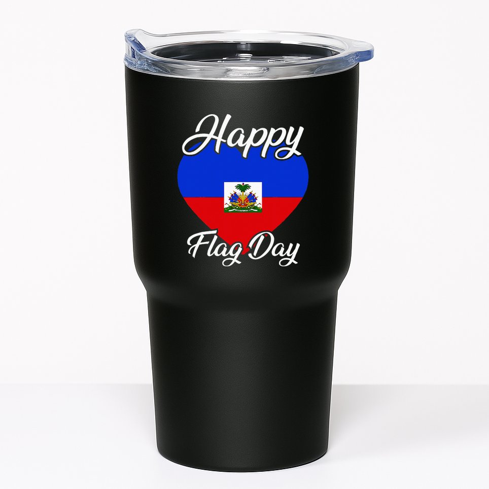 Haiti Heritage Since 1804 Proud Zoe Happy Haitian Flag Day Tumbler