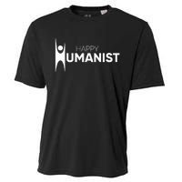 Happy Humanist Symbol Atheist Atheism Secular Cooling Performance Crew T-Shirt