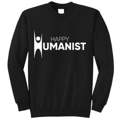 Happy Humanist Symbol Atheist Atheism Secular Sweatshirt