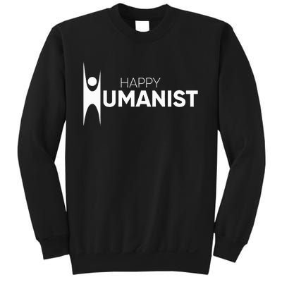 Happy Humanist Symbol Atheist Atheism Secular Sweatshirt