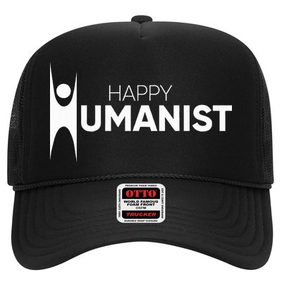 Happy Humanist Symbol Atheist Atheism Secular Trucker Hat