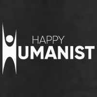 Happy Humanist Symbol Atheist Atheism Secular Golf Towel