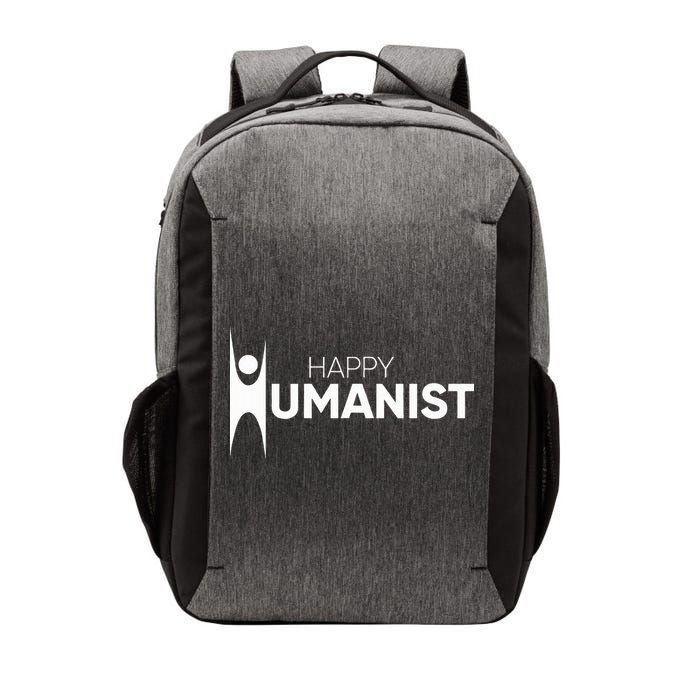 Happy Humanist Symbol Atheist Atheism Secular Vector Backpack