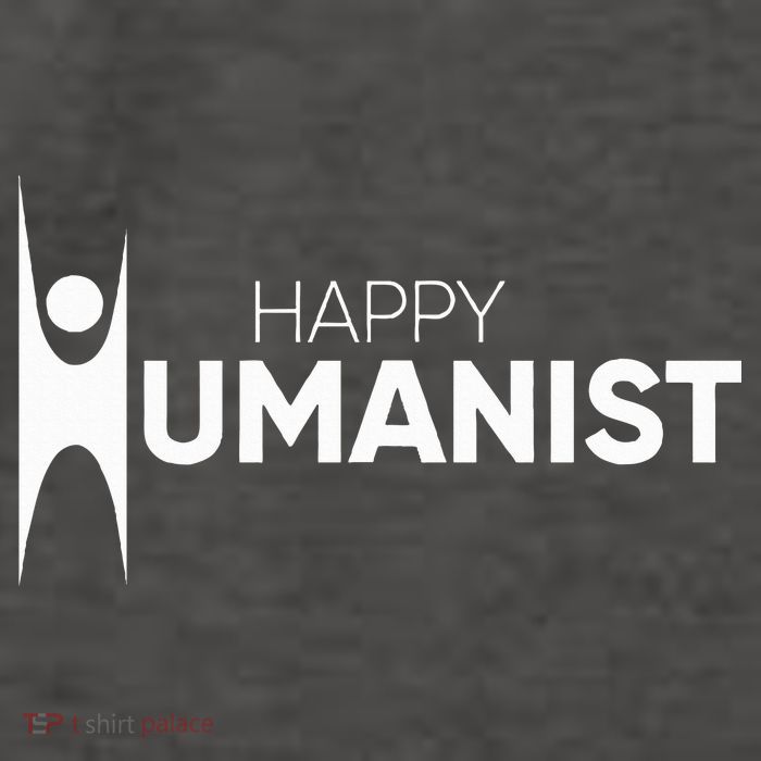 Happy Humanist Symbol Atheist Atheism Secular Vector Backpack