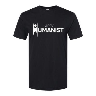 Happy Humanist Symbol Atheist Atheism Secular Softstyle CVC T-Shirt