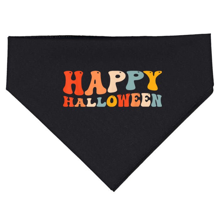 Happy Halloween Spooky Celebration Trick Or Treat USA-Made Doggie Bandana