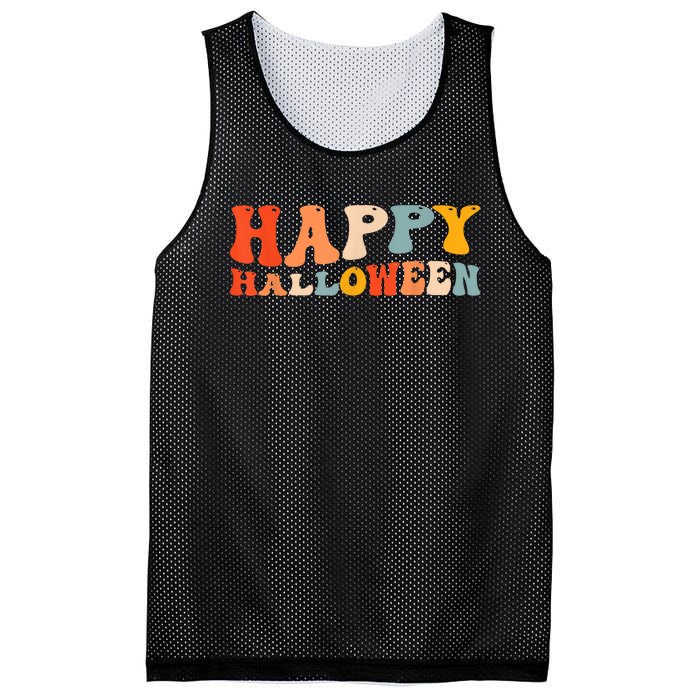 Happy Halloween Spooky Celebration Trick Or Treat Mesh Reversible Basketball Jersey Tank