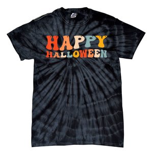 Happy Halloween Spooky Celebration Trick Or Treat Tie-Dye T-Shirt