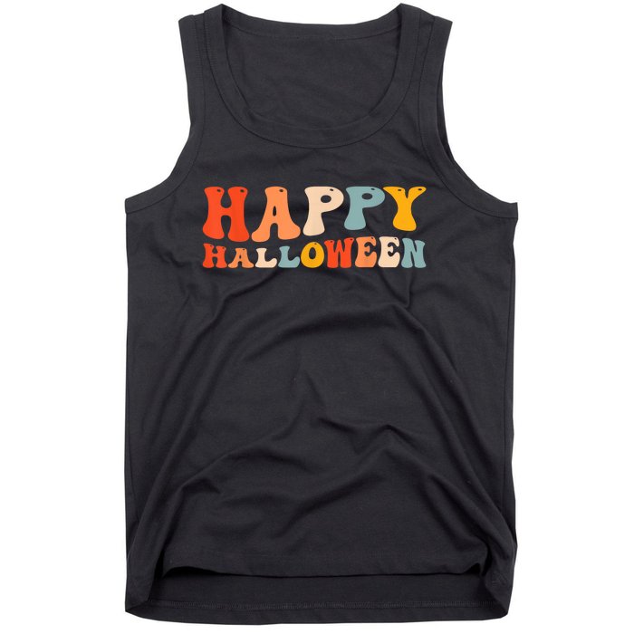 Happy Halloween Spooky Celebration Trick Or Treat Tank Top