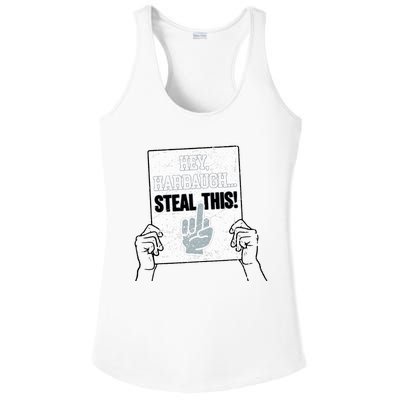 hey harbaugh steal this  Ladies PosiCharge Competitor Racerback Tank