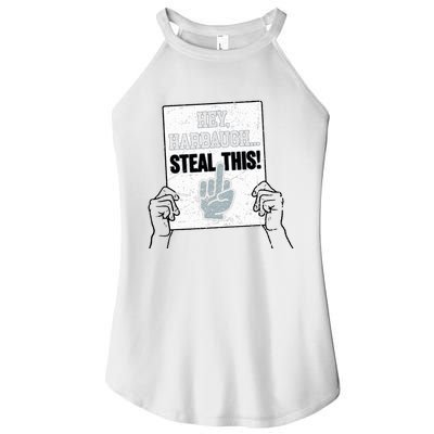 hey harbaugh steal this  Women’s Perfect Tri Rocker Tank