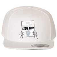 hey harbaugh steal this  Wool Snapback Cap
