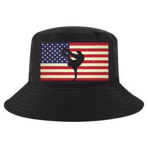 Hip Hop Street Break Dancing Teacher Patriotic American Flag Cool Comfort Performance Bucket Hat