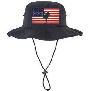 Hip Hop Street Break Dancing Teacher Patriotic American Flag Legacy Cool Fit Booney Bucket Hat