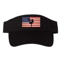 Hip Hop Street Break Dancing Teacher Patriotic American Flag Valucap Bio-Washed Visor