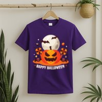 Happy Halloween Spooky Pumpkin Candy T-Shirt