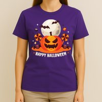 Happy Halloween Spooky Pumpkin Candy T-Shirt