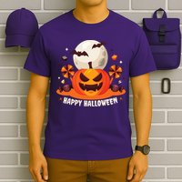 Happy Halloween Spooky Pumpkin Candy T-Shirt