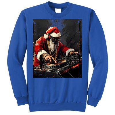 Hip Hop Santa Dj Christmas Great Gift Sweatshirt