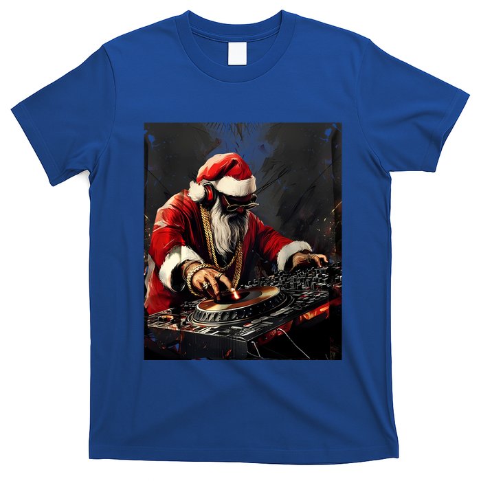 Hip Hop Santa Dj Christmas Great Gift T-Shirt