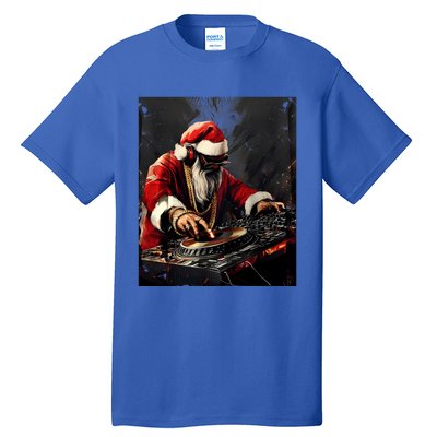 Hip Hop Santa Dj Christmas Great Gift Tall T-Shirt