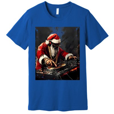 Hip Hop Santa Dj Christmas Great Gift Premium T-Shirt