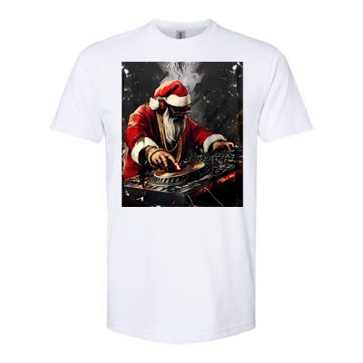 Hip Hop Santa Dj Christmas Great Gift Softstyle CVC T-Shirt