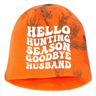 Hello Hunting Season Goodbye Husband Kati - Camo Knit Beanie