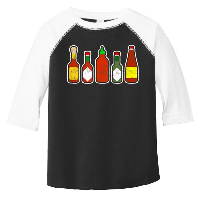 Habanero Hot Sauce Foodie Spicy Hot Mexican Food Toddler Fine Jersey T-Shirt