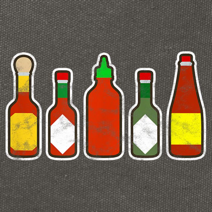 Habanero Hot Sauce Foodie Spicy Hot Mexican Food Cotton Canvas Backpack