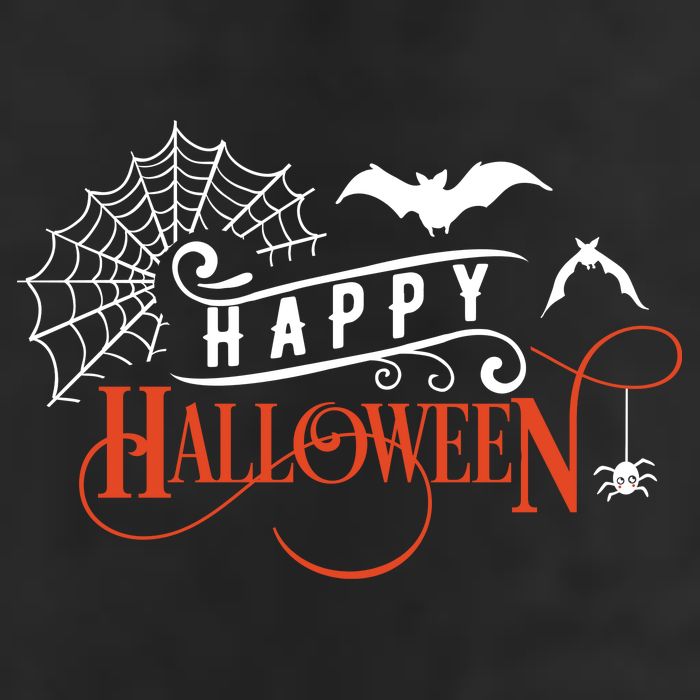 Happy Halloween Spiderweb Spooky 25L Jumbo Tote