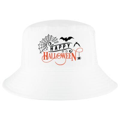 Happy Halloween Spiderweb Spooky Cool Comfort Performance Bucket Hat