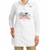Happy Halloween Spiderweb Spooky Apron