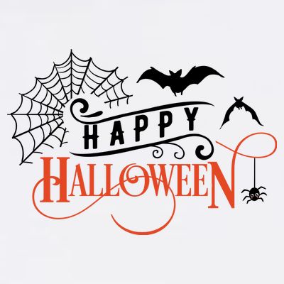 Happy Halloween Spiderweb Spooky T-Shirt