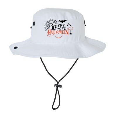 Happy Halloween Spiderweb Spooky Bucket Hat