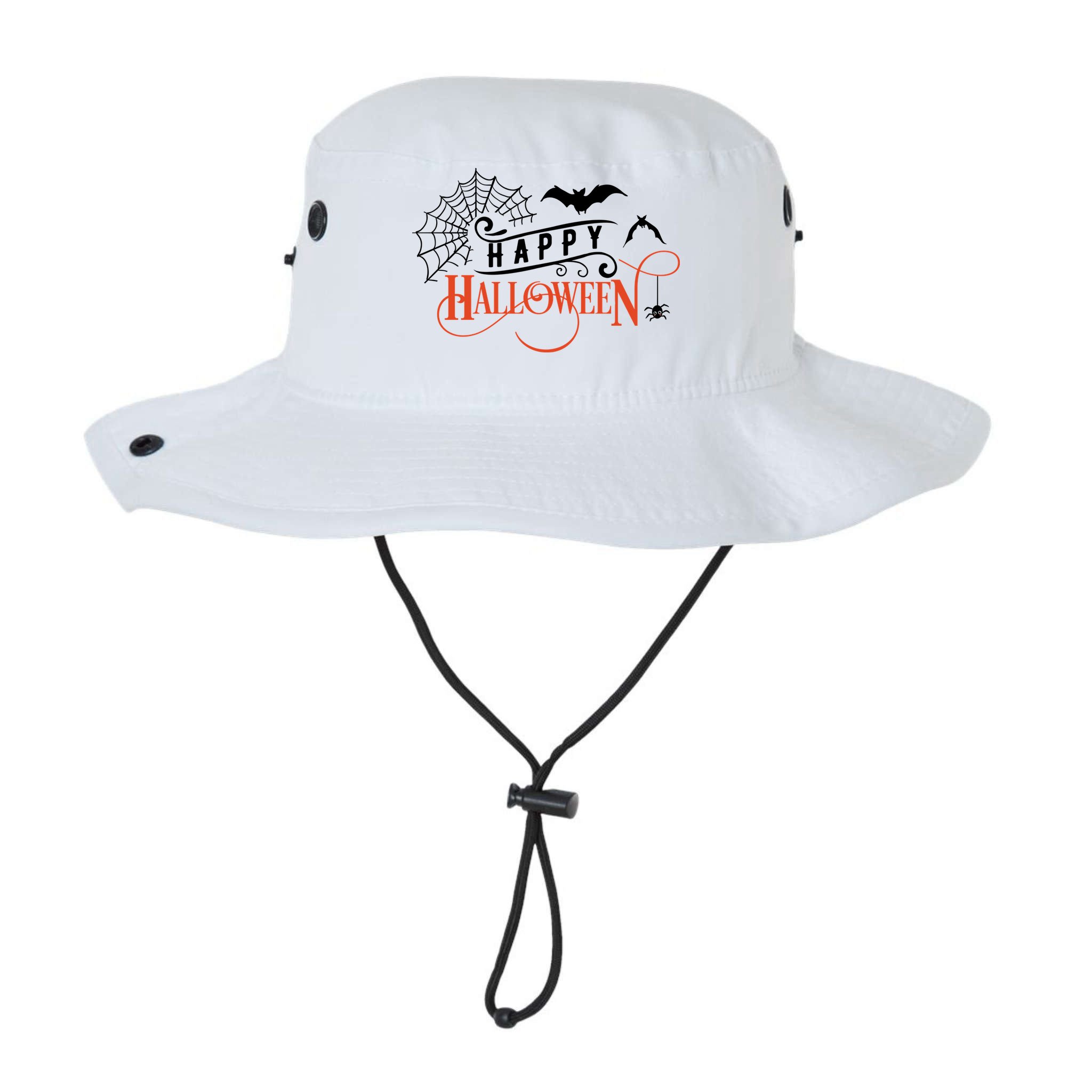 Happy Halloween Spiderweb Spooky Bucket Hat