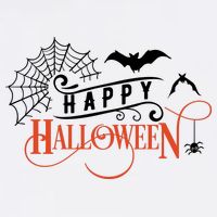 Happy Halloween Spiderweb Spooky Flatbill Hat