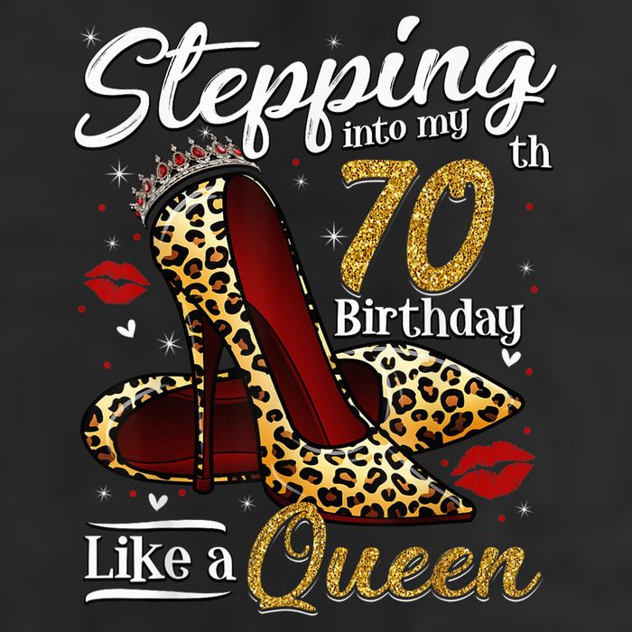 High Heels Stepping Into My 70th Birthday 70 and Fabulous Cool Comfort Performance Bucket Hat